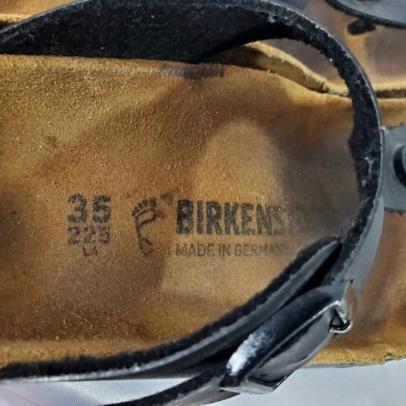 🌺Birkenstock Gizeh Black Women's Sandal Regular EU 35 - Picture 6 of 12